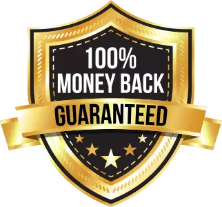 Kerassentials Money-Back Guarantee Badge